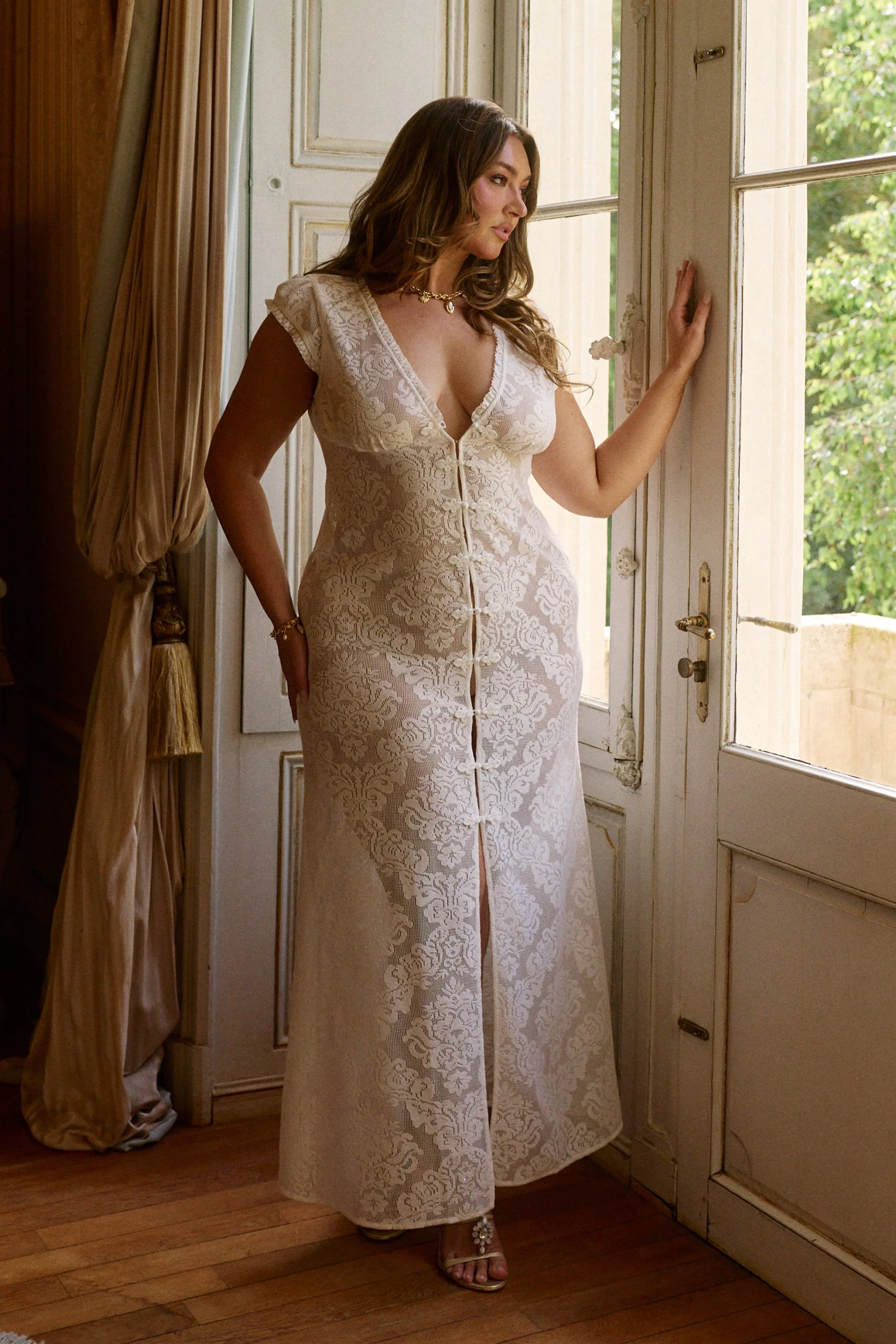 Aloura Maxi Dress in Lumiere - Image 3