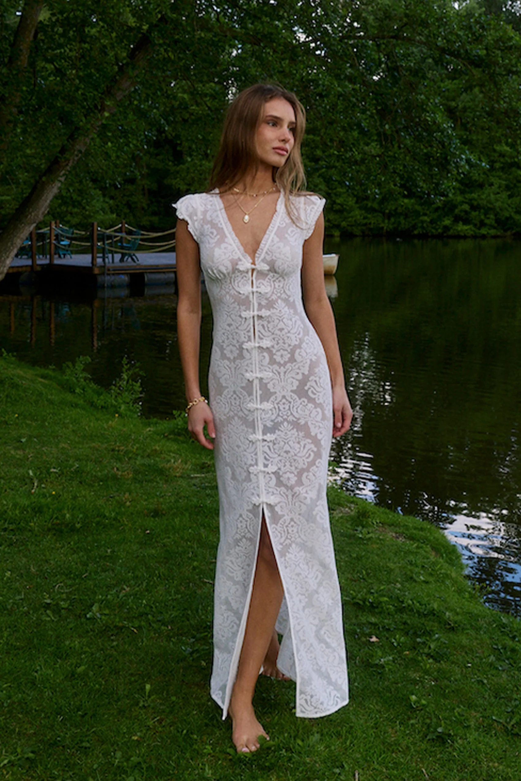 Aloura Maxi Dress in Lumiere - Image 5