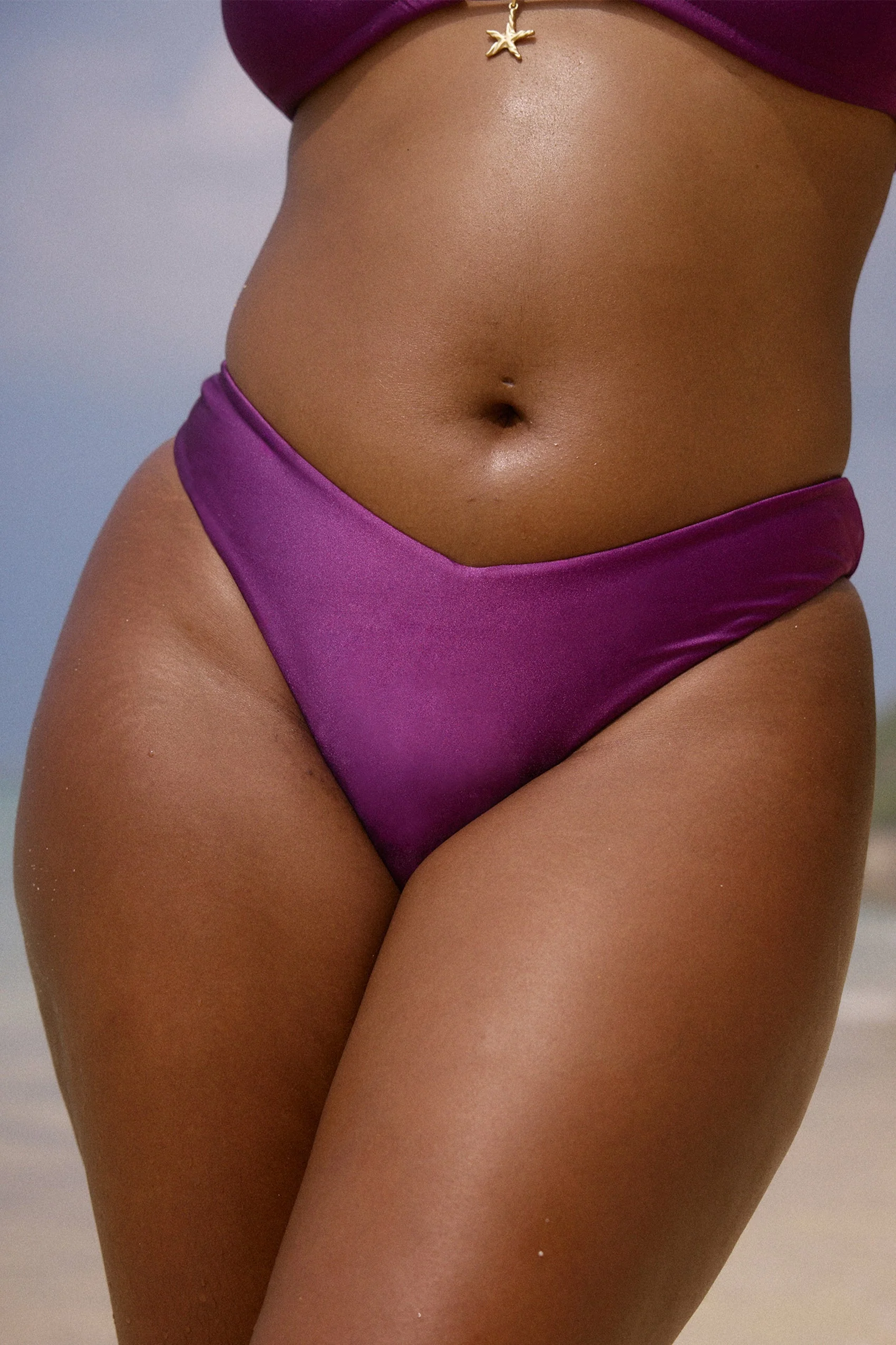 Balboa Bikini Bottom in Violetta - Image 2