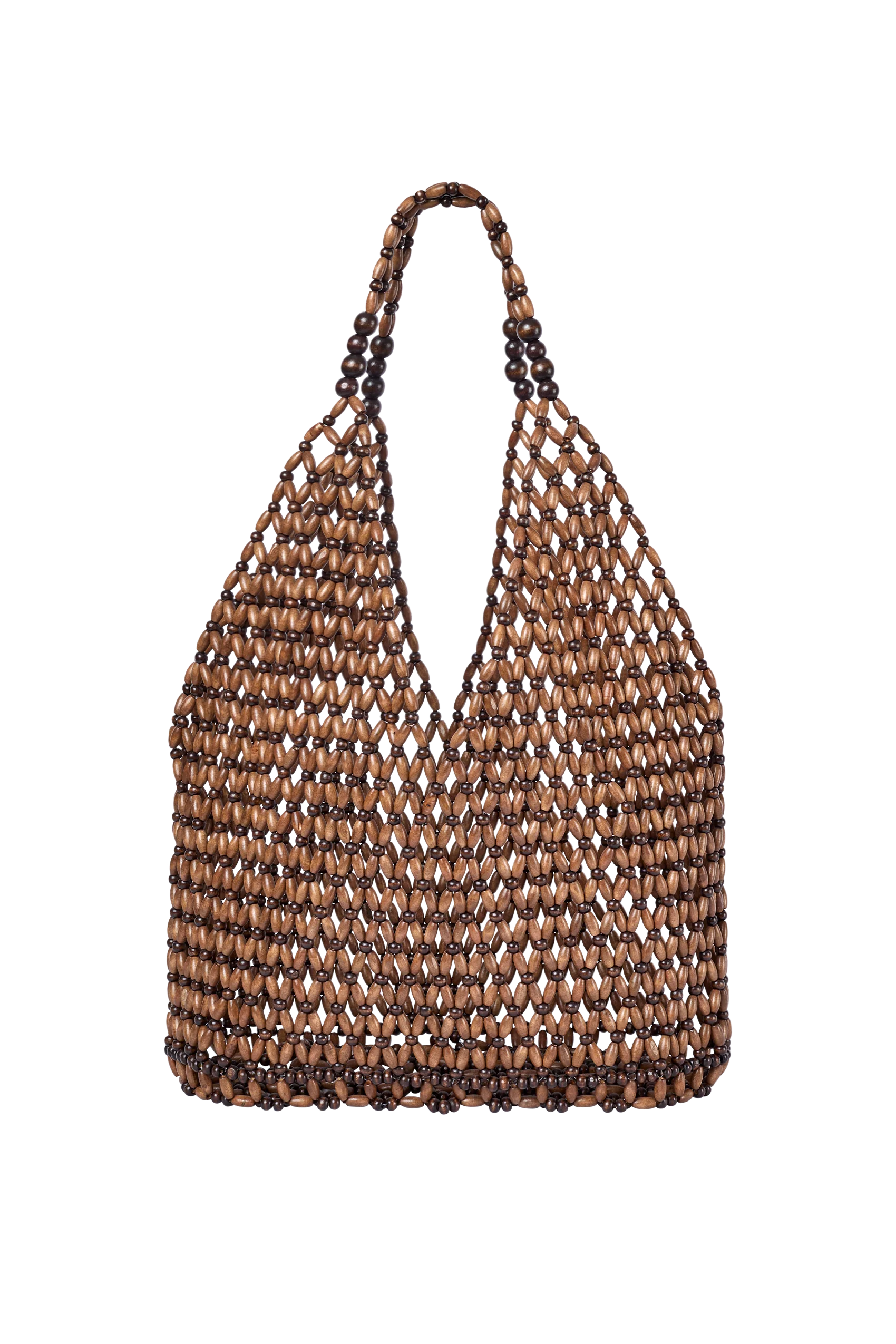 Beaded Bag in Cacao - Image 2