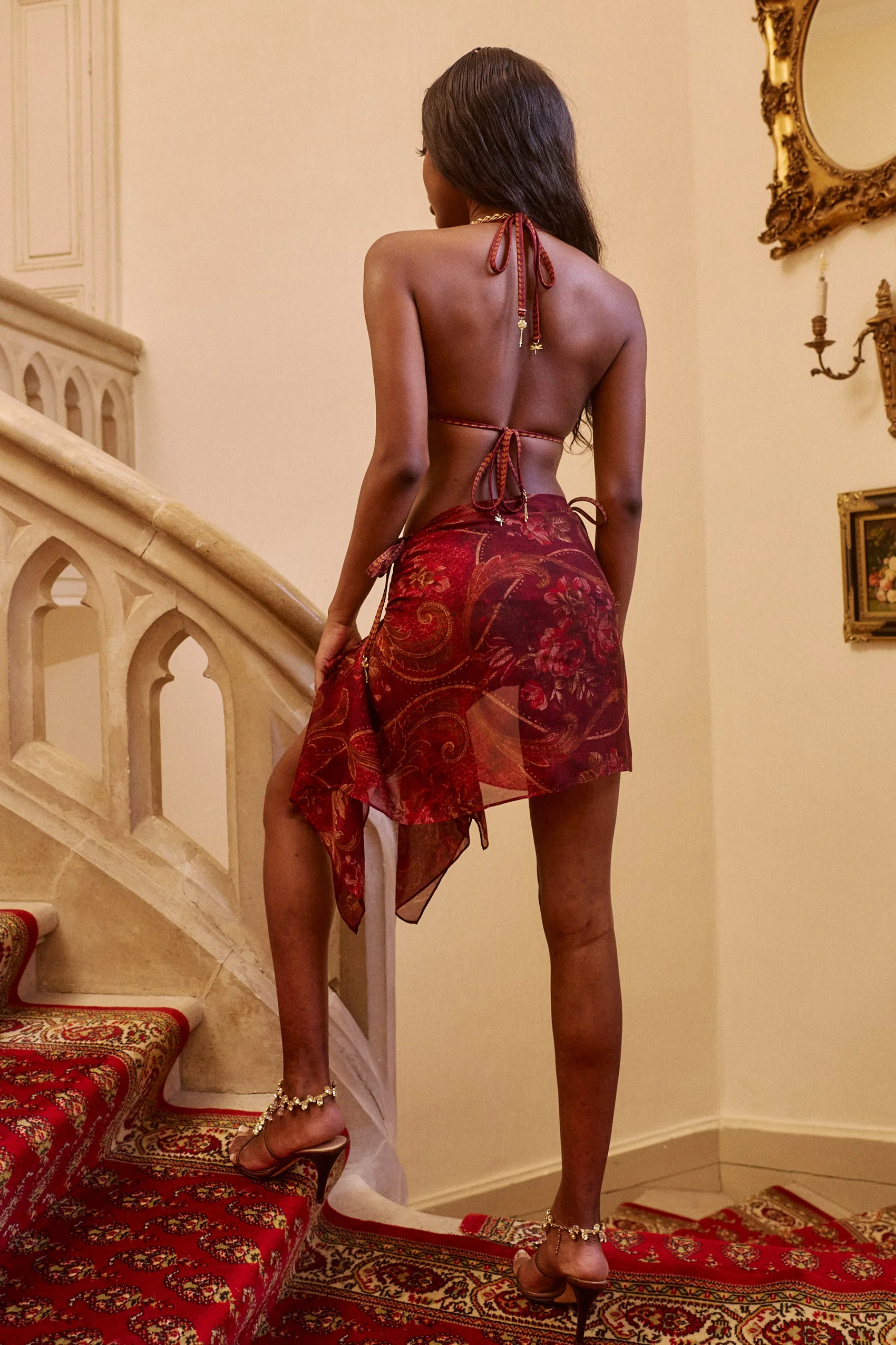 Georgette Sarong in Rosetta - Image 6