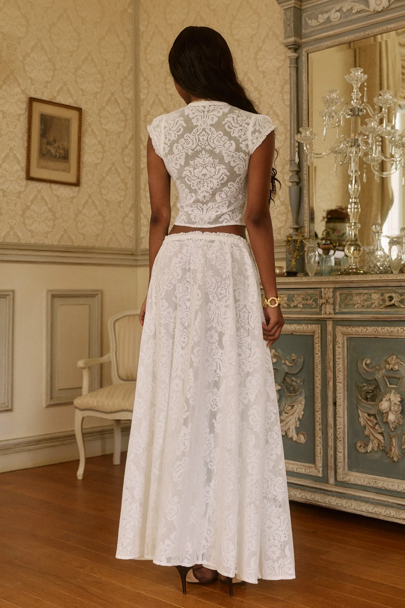 Liora Maxi Skirt in Lumiere - Image 3