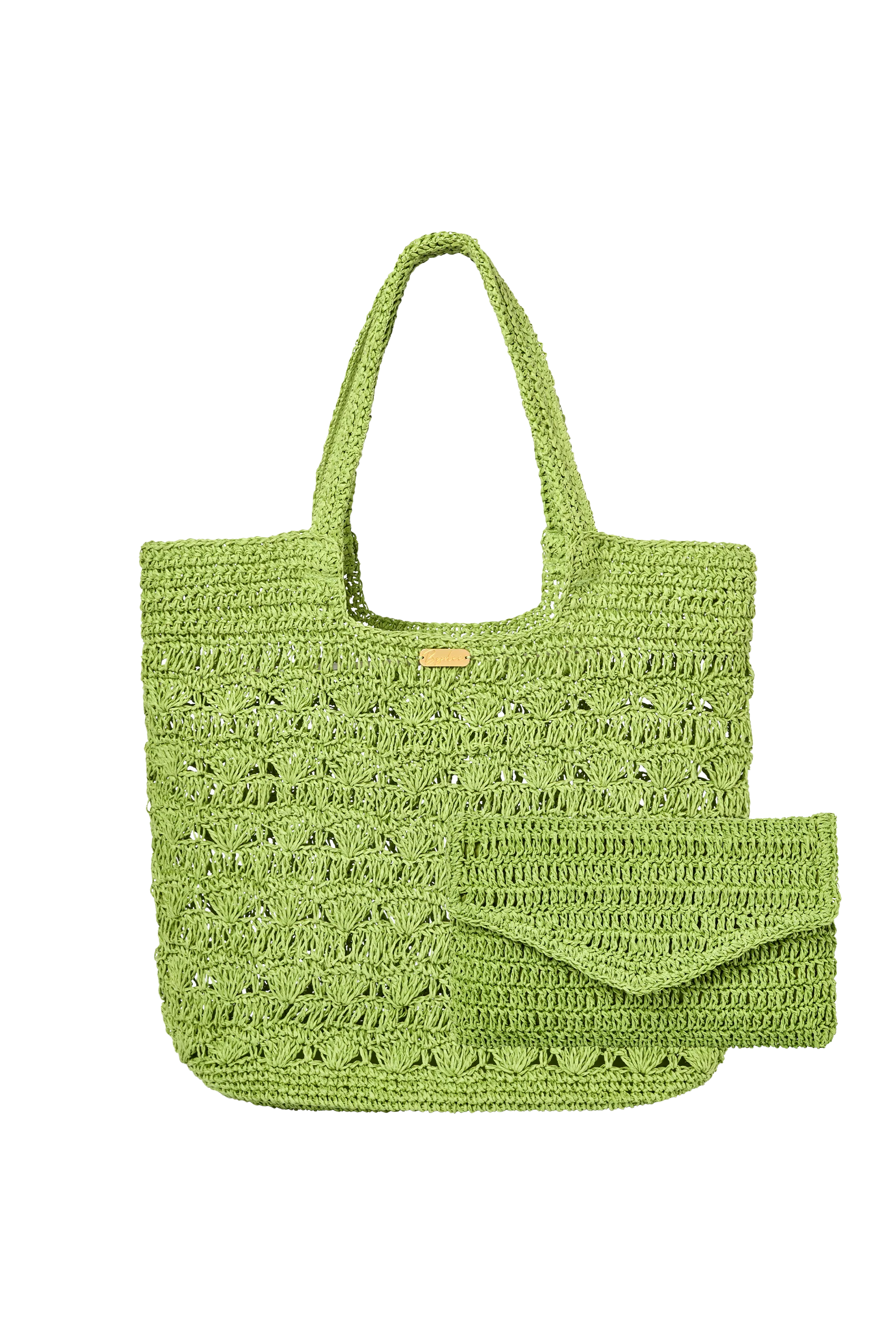 Seychelles Tote Bag in Seafoam - Image 2